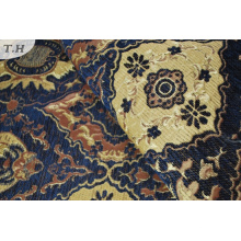 2016 azul profundo cor jacquard chenille tecelagem por 200gsm (fth31588)